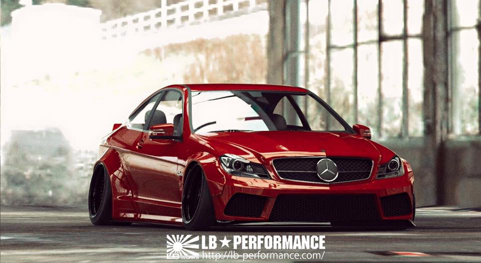 Liberty Walk Announces Brand New Body Kit Range for the Mercedes AMG C63