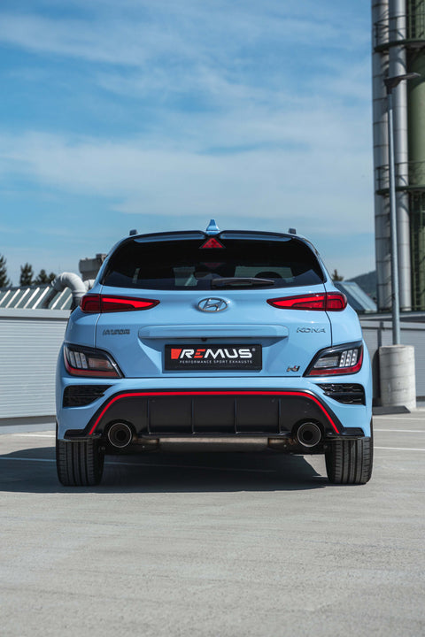 Remus RACING Cat-Back Exhaust System for Hyundai Kona N 2021- (with GPF)
