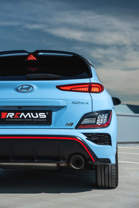 Remus RACING Cat-Back Exhaust System for Hyundai Kona N 2021- (with GPF)