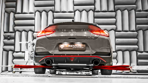 Remus RACING Cat-Back Exhaust System for Hyundai i30 Fastback N 2018- (184 kW with GPF)