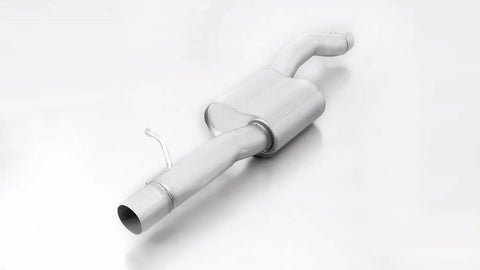 Remus Resonated Cat-Back System with 4x Tailpipes Ø 102mm Angled, Rolled Edge, Chromed for Audi A1 8X / S1 2.0 TFSI 170 kW 2015-