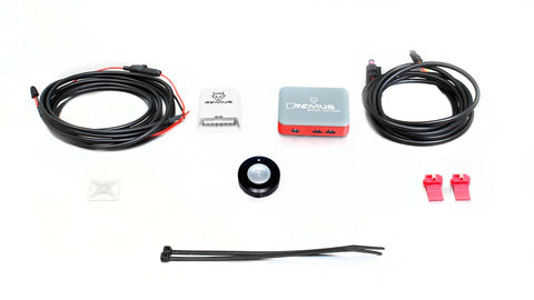 Remus Non-Resonated Cat back System Left/Right with Integrated valves including a Remus Sound Controller Module with 2 tail pipes Ø 84 mm angled, rolled edge, chromed for Volkswagen Polo 6R 1.8 TSI GTI 141 kW 2014-